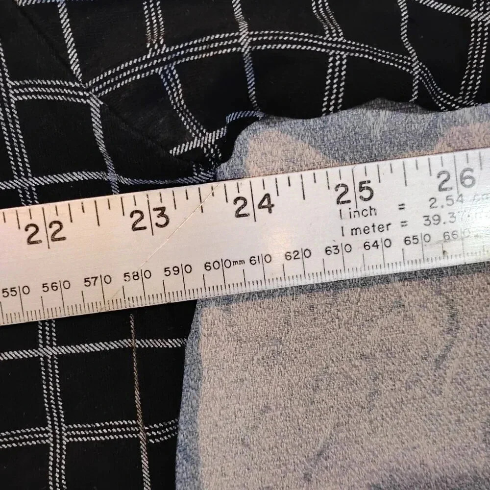 George Men's Black Plaid  Polo Shirt in Size Large - Picture 7 of 8